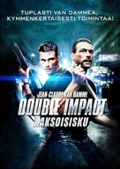 Double Impact - Finnish DVD movie cover (xs thumbnail)