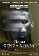 The Machinist - Italian Movie Poster (xs thumbnail)