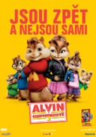Alvin and the Chipmunks: The Squeakquel - Czech Movie Poster (xs thumbnail)