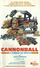 Cannonball! - Brazilian VHS movie cover (xs thumbnail)