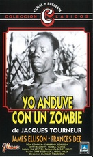 I Walked with a Zombie - Spanish VHS movie cover (xs thumbnail)