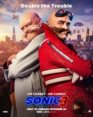 Sonic the Hedgehog 3 - New Zealand Movie Poster (xs thumbnail)