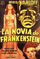 Bride of Frankenstein - Spanish Theatrical movie poster (xs thumbnail)