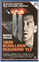 Die Hard - Finnish VHS movie cover (xs thumbnail)