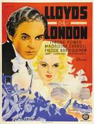 Lloyd&#039;s of London - Swedish Movie Poster (xs thumbnail)