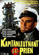 U47 - Kapit&auml;nleutnant Prien - German Movie Poster (xs thumbnail)