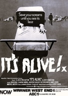 It&#039;s Alive - British poster (xs thumbnail)