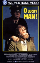 O Lucky Man! - German VHS movie cover (xs thumbnail)