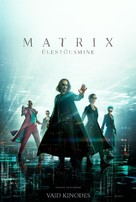 The Matrix Resurrections - Estonian Movie Poster (xs thumbnail)