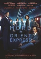 Murder on the Orient Express - Austrian Movie Poster (xs thumbnail)