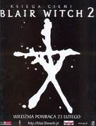 Book of Shadows: Blair Witch 2 - Polish Movie Poster (xs thumbnail)