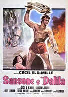 Samson and Delilah - Italian Movie Poster (xs thumbnail)