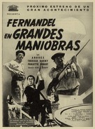 Uniformes et grandes manoeuvres - Spanish poster (xs thumbnail)