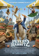 Peter Rabbit 2: The Runaway - Italian Movie Poster (xs thumbnail)