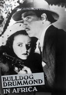 Bulldog Drummond in Africa - DVD movie cover (xs thumbnail)