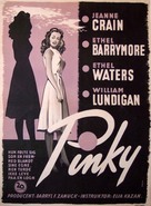 Pinky - Danish Movie Poster (xs thumbnail)