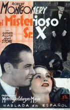 The Mystery of Mr. X Poster