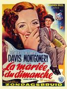 June Bride - Belgian Movie Poster (xs thumbnail)
