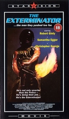 The Exterminator - British VHS movie cover (xs thumbnail)