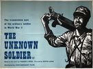 Tuntematon sotilas - British Movie Poster (xs thumbnail)