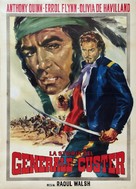 They Died with Their Boots On - Italian Movie Poster (xs thumbnail)