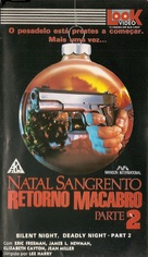 Silent Night, Deadly Night Part 2 - Brazilian VHS movie cover (xs thumbnail)