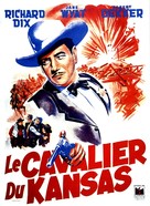 The Kansan - French Movie Poster (xs thumbnail)