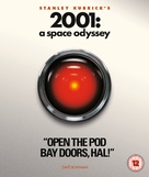 2001: A Space Odyssey - British Blu-Ray movie cover (xs thumbnail)