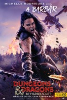 Dungeons &amp; Dragons: Honor Among Thieves - Hungarian Movie Poster (xs thumbnail)