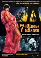 Sette uomini d&#039;oro - German Movie Poster (xs thumbnail)