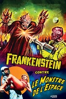 Frankenstein Meets the Spacemonster - French DVD movie cover (xs thumbnail)