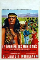 Der letzte Mohikaner - Belgian Movie Poster (xs thumbnail)