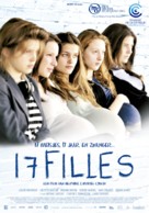 17 filles - Belgian Movie Poster (xs thumbnail)