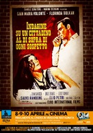 Indagine su un cittadino al di sopra di ogni sospetto - Italian Re-release movie poster (xs thumbnail)