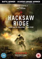Hacksaw Ridge - British DVD movie cover (xs thumbnail)