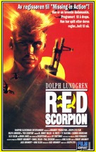Red Scorpion - Norwegian VHS movie cover (xs thumbnail)