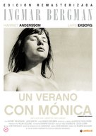 Sommaren med Monika - Spanish Movie Poster (xs thumbnail)