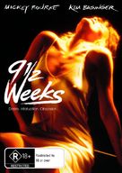 Nine 1/2 Weeks - Australian DVD movie cover (xs thumbnail)