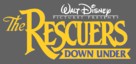 The Rescuers Down Under - Logo (xs thumbnail)