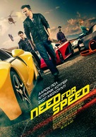 Need for Speed - Greek Movie Poster (xs thumbnail)
