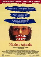 Hidden Agenda - Movie Poster (xs thumbnail)