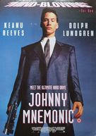 Johnny Mnemonic - British Movie Cover (xs thumbnail)