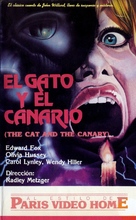 The Cat and the Canary - Argentinian VHS movie cover (xs thumbnail)