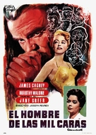 Man of a Thousand Faces - Spanish Movie Poster (xs thumbnail)