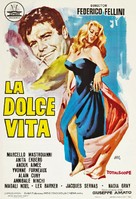 La dolce vita - Spanish Movie Poster (xs thumbnail)