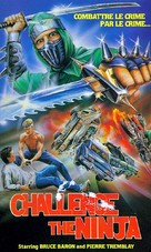 Challenge of the Ninja - French VHS movie cover (xs thumbnail)