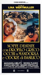 Notte d&#039;estate con profilo greco, occhi a mandorla e odore di basilico - Italian Movie Poster (xs thumbnail)