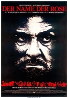 The Name of the Rose - German Movie Poster (xs thumbnail)