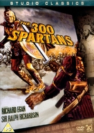 The 300 Spartans - British DVD movie cover (xs thumbnail)