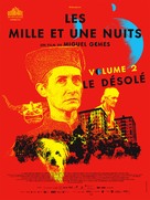 As Mil e Uma Noites: Volume 2, O Desolado - French Movie Poster (xs thumbnail)